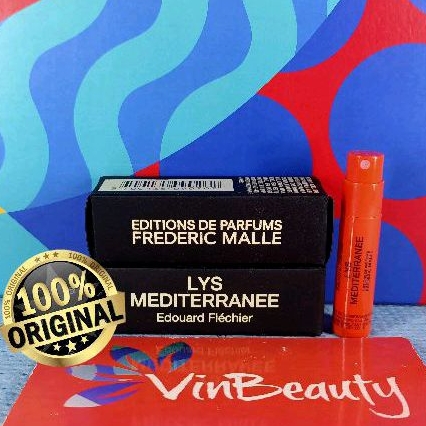 Vial Parfum OriginaL Frederic Malle LYS Mediterranee EDP 1.2 ml For Unisex Murah