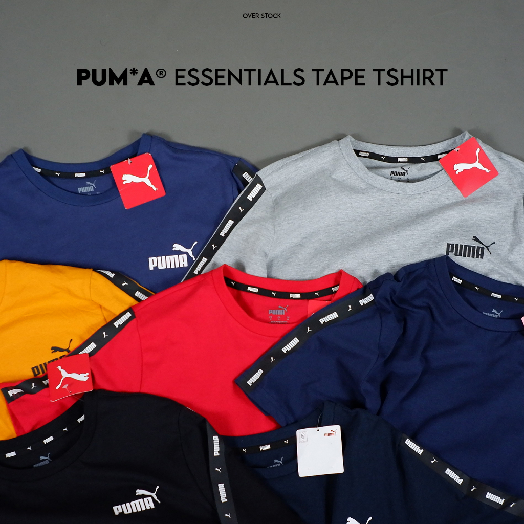 PUM*A Esessentials Tape Tshirt