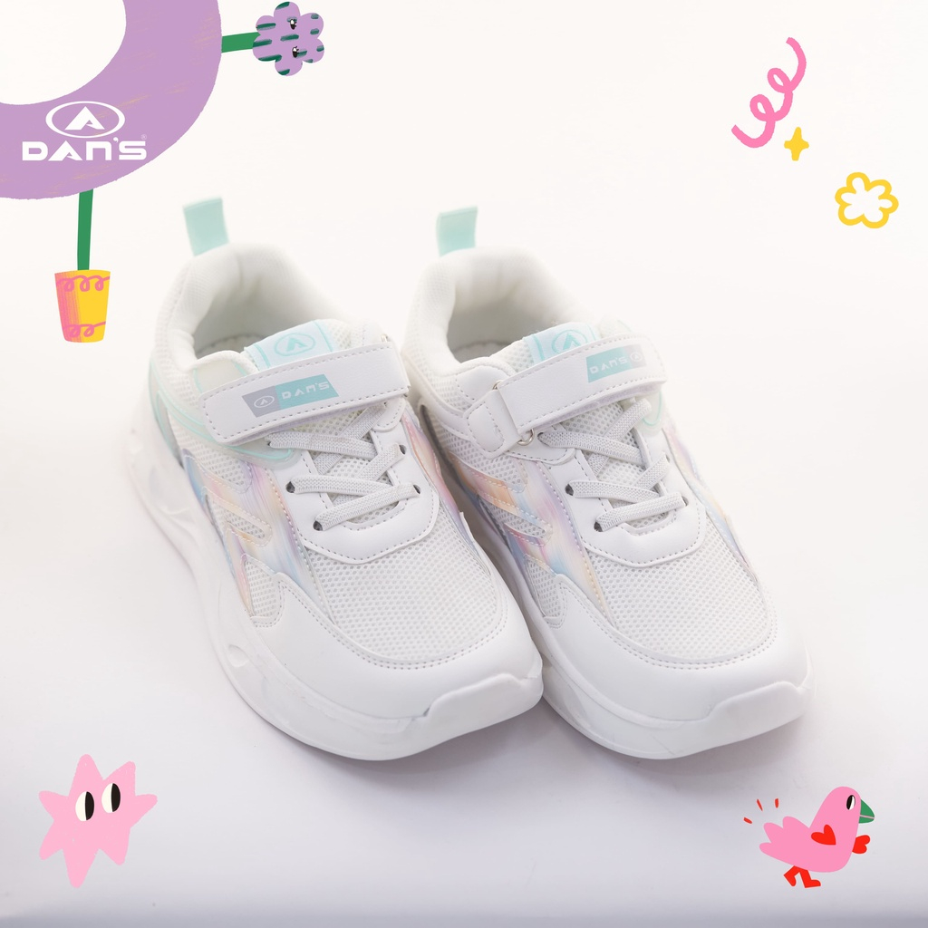 Dans Gelvira Sepatu Sneakers Anak Perempuan - White