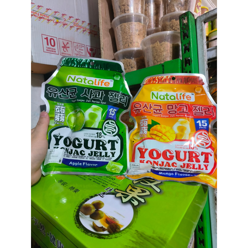 

ECERAN -Natalife Yogurt Konjac Jelly | Yogurt Konjac Jeli 乳酸菌蒟蒻