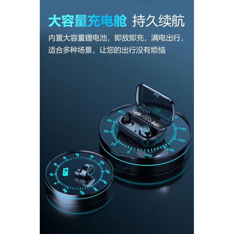 TWS M10 NEWEST V5.3   Bluetooth earphone 5.3 gaming headset bluetooth bass super stereo earphone