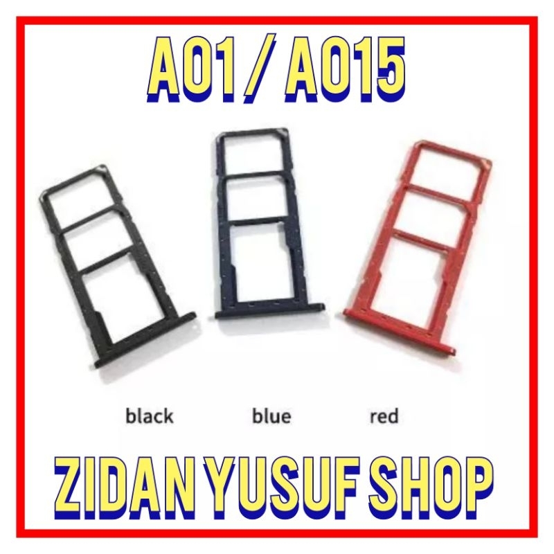 SIMTRAY SIM CARD SIM LOCK DUDUKAN KARTU SIM SAMSUNG A01 / A015 ORIGINAL