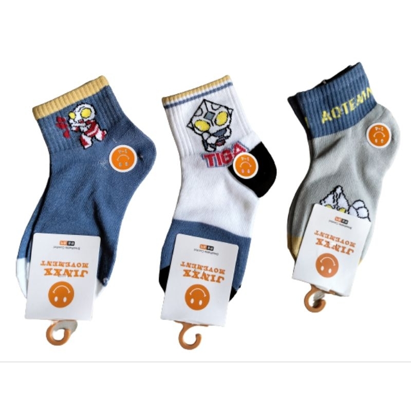 KAOS KAKI PENDEK IMPORT ANAK MOTIF : ULTRAMEN