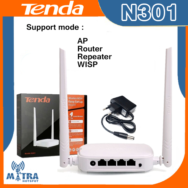 Repeater WISP AP Router Hotspot Tenda N301