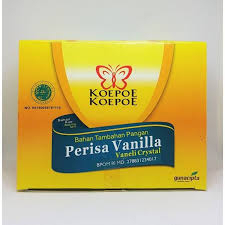 PERISA VANILA KOEPOE KOEPOE//BAHAN TAMBAHAN PANGAN VANELI BUBUK