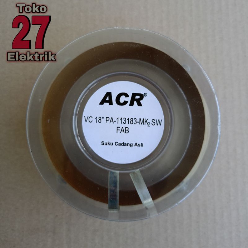 Spul Voice Coil Fabulous 18 inch PA 113183 MK2 SW SPUL ACR FABULOUS