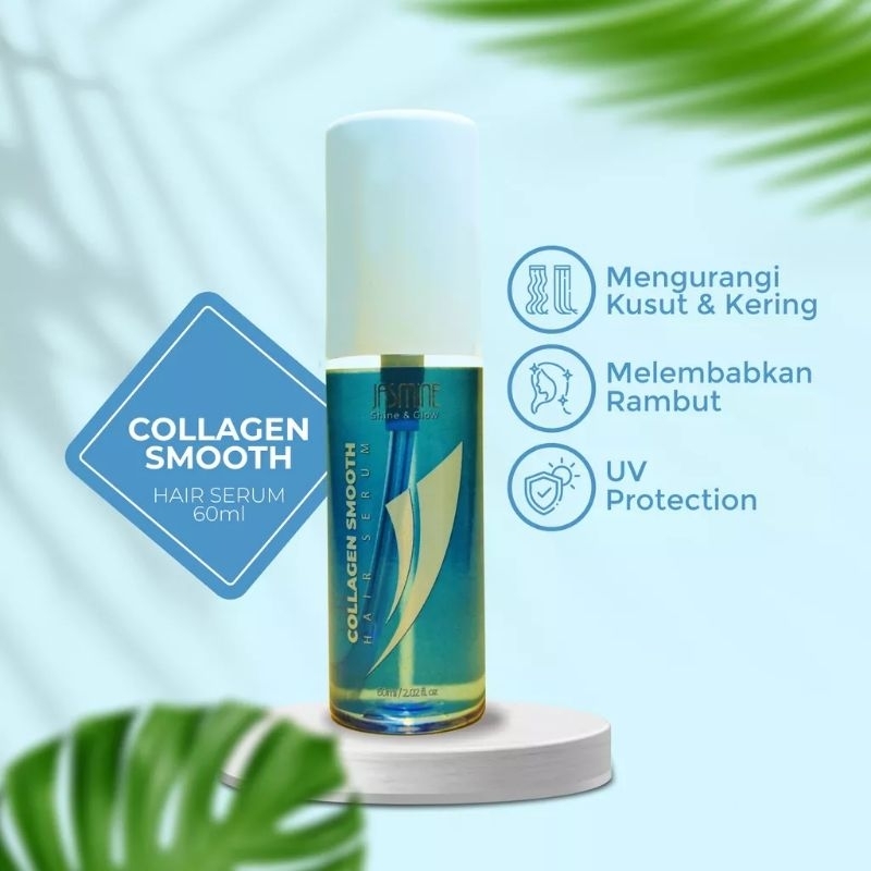 JASMINE Shine Glow Collagen Smooth Hair Serum 60mL