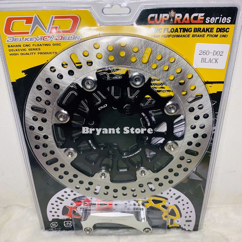 PIRINGAN DEPAN CAKRAM DELKEVIC 260MM D02 SCOOPY BEAT VARIO 125 VARIO 150 160 GENIO SPACY CNC FLOATING BRAKE DISK DISC 260 MM LUBANG BAUT 4