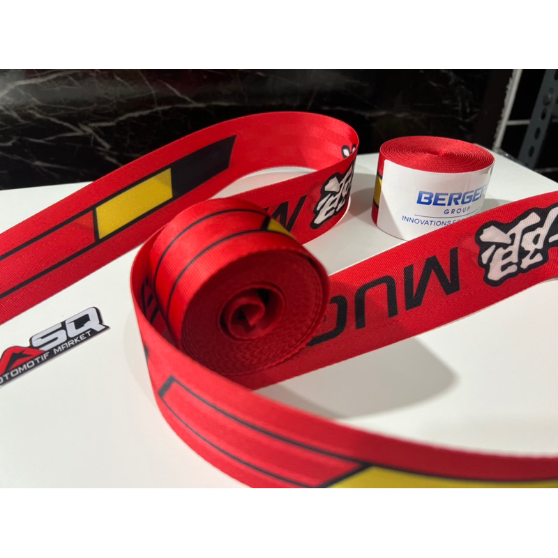 TALI SABUK BERGER SABUK PENGAMAN MOBIL SEATBELT RACING TALI SABUK MOBIL JDM