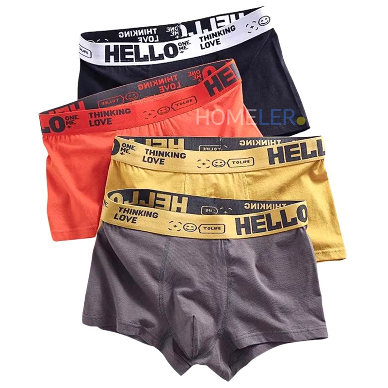 Celana Dalam Boxer Men's Briefs (3 Pcs) / Celana Dalam Pria Dewasa / Sempak Boxer