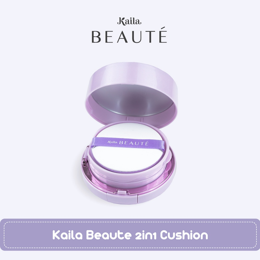 KAILA BEAUTE 2in1 Cushion Compact Powder SPF 50+ PA+++