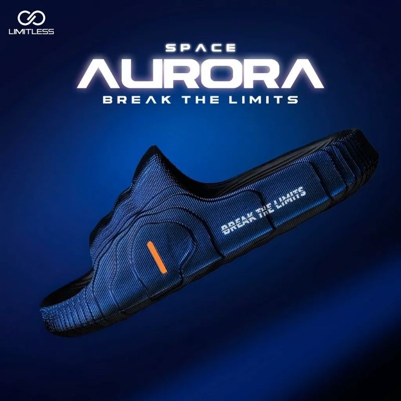 Sandal Slide Pria Adilette Space Aurora Premium / Sandal Slop Pria Viral Extralight