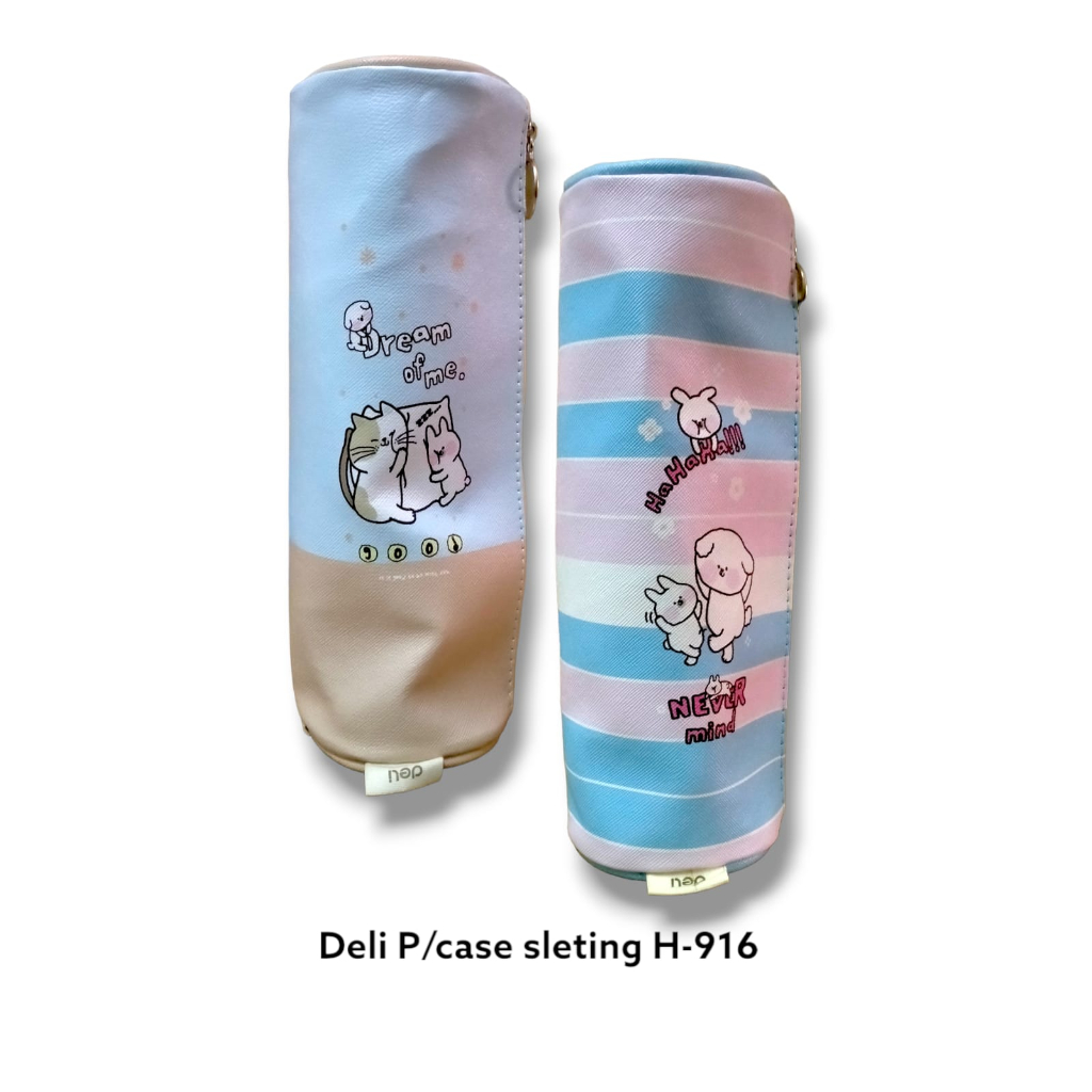

TEMPAT PENSIL PEN CASE SLETING DOMPET KAIN DELI H-916