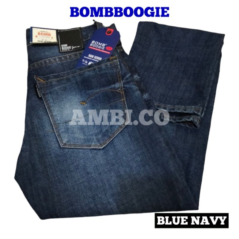 CELANA JEANS PANJANG BOMBBOOGIE ORIGINAL - JEANS STANDAR PRIA BOMBBOOGIE DENIM