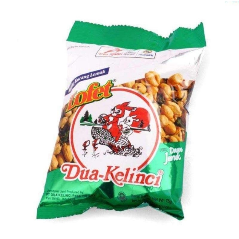 DUA KELINCI KACANG LOFET 60 GRAM