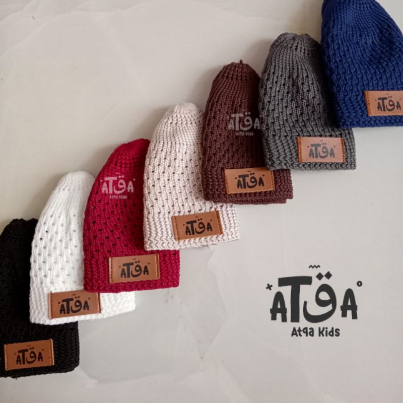 PECI RAJUT ATQA/ PECI RAJUT ANAK /PECI ATQA/PECI ANAK/ PECI RAJUT BAYI/KOPIAH ANAK/PECI ANAK LAKI-LAKI