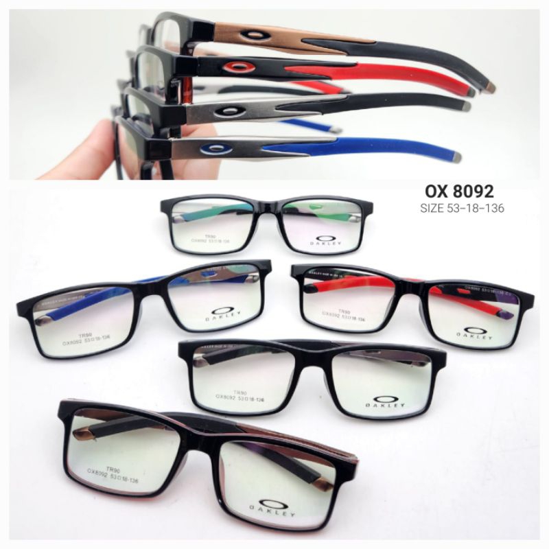 Kacamata  Pria OX8092 Frame Sporty Untuk Minus Anti Radiasi Blueray Photocromic