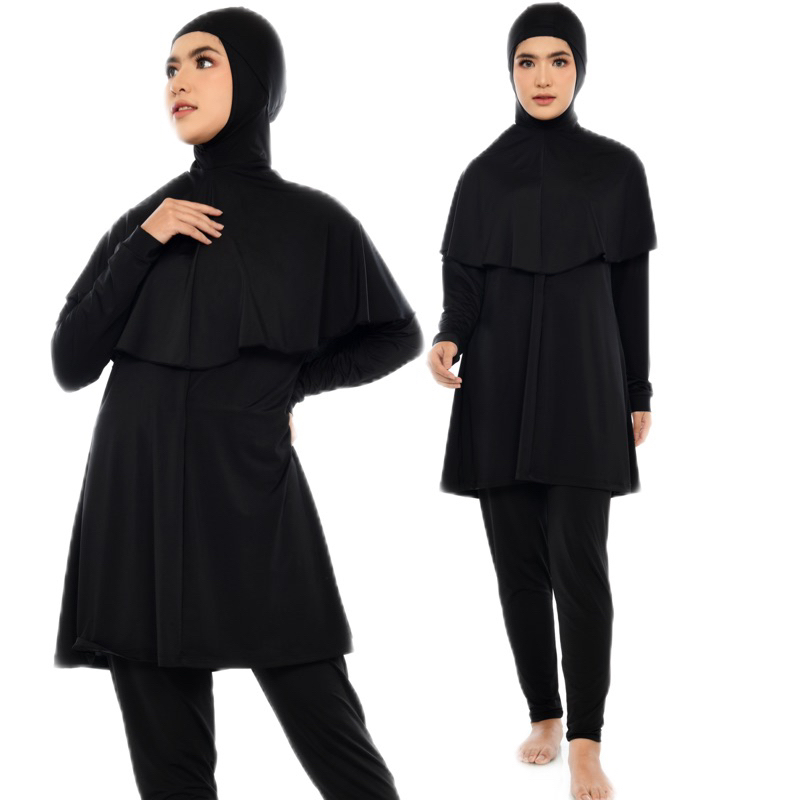 Baju Renang Muslimah Dewasa Model Sawarna Syari Jumbo