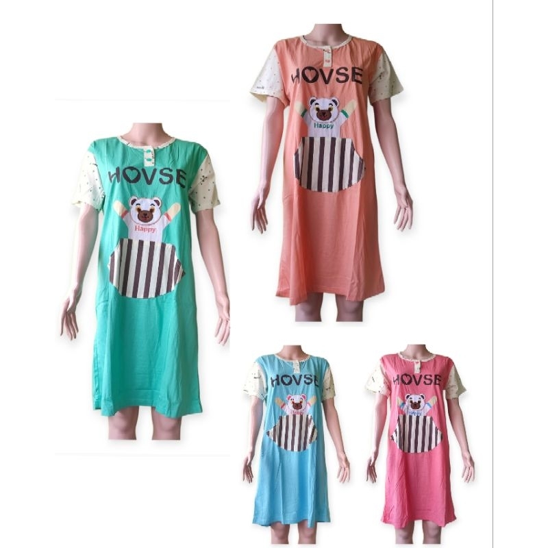 familia | Daster Dewasa Kaos Patricia | Baju Tidur Daster