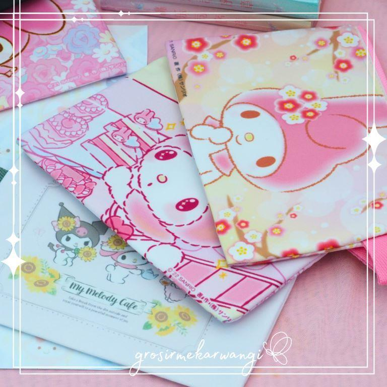 Dompet Pouch Wanita Multifungsi Karakter Sanrio Edition Tahan Air Tempat Serbaguna Medium