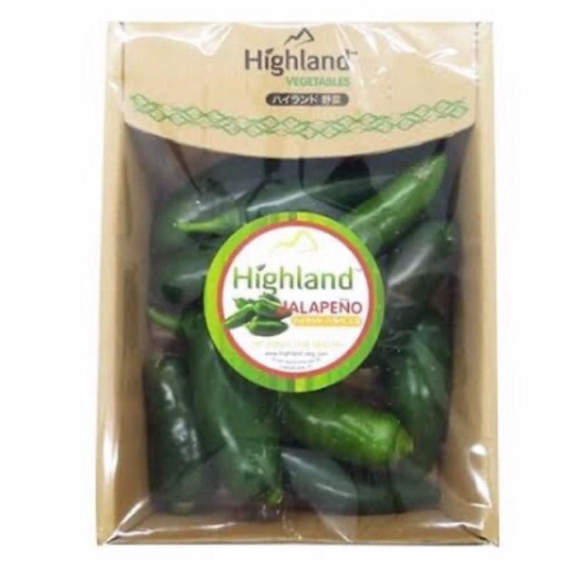 

Highland Jalapeno | Cabe Jalapeno -+400 grm | Pack