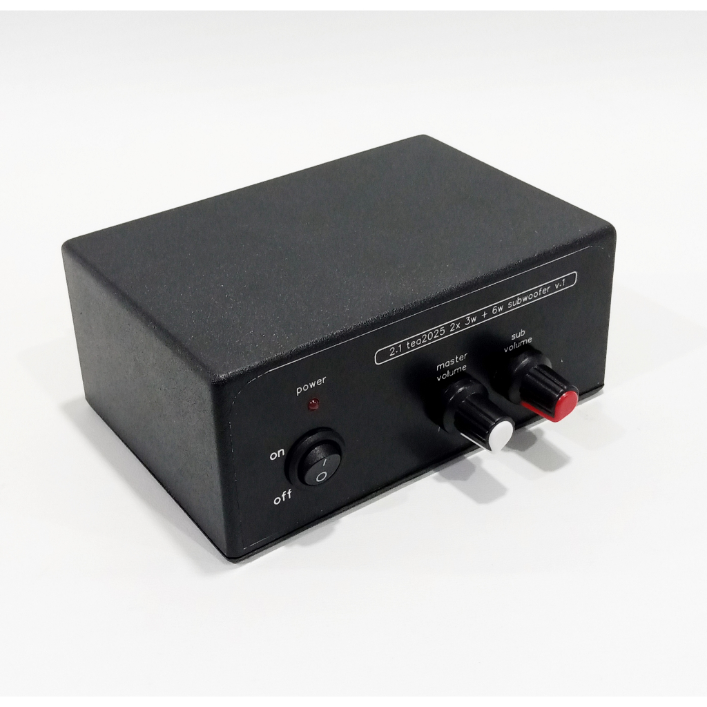 Mini Power Amplifier 2.1 TEA2025b 2x 3w Plus 6w Subwoofer v.1