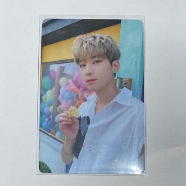 PC PHOTOCARD WW WONU WONWOO YZY YIZHIYU YC YOUR CHOICE KEMBANG BUNGA SEVENTEEN SVT