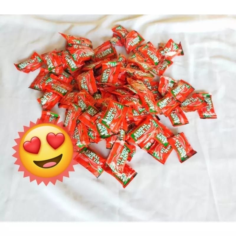 2. Kemasan Sachet Sambal Saus  @ 5 Gr Saos Prima 1 Pcs