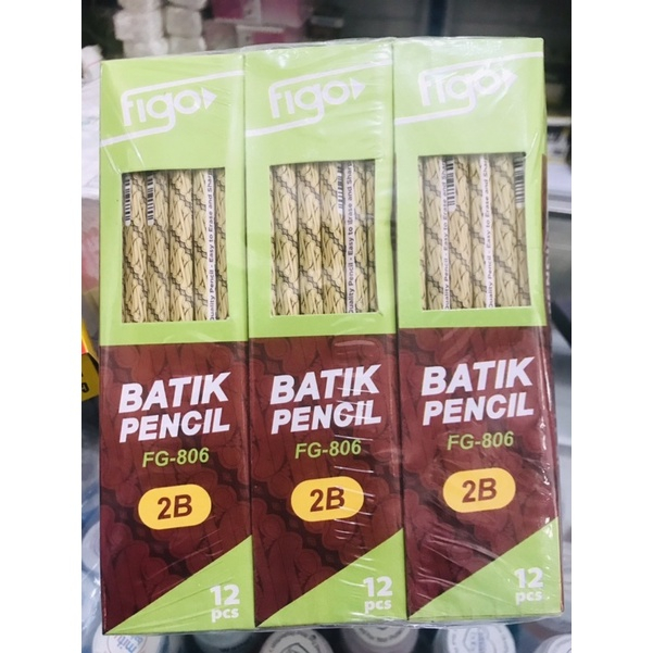 mainananakbekasi alat tulis set dengan 1 pak sudah tersedia 12 pcs pensil batik