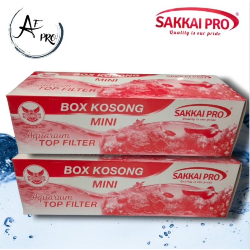 Promo Murah Box Filter media filter SAKKAI PRO BOX KOSONG KECIL / MINI