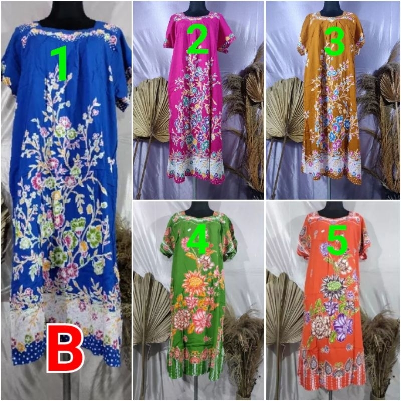 DASTER BATIK ORI HENGKY SIKAK  LD 120 CM