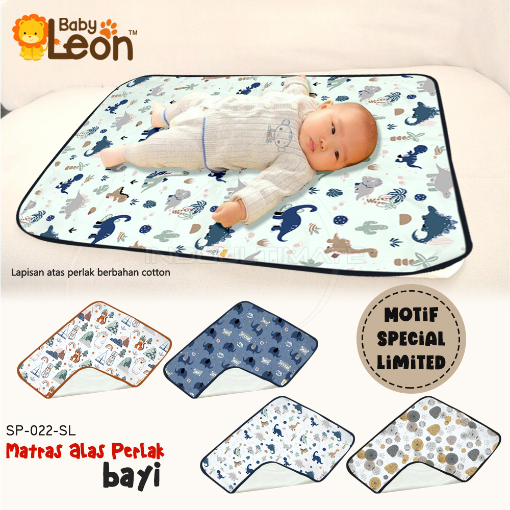 Matras Tidur Bayi BGS-03-10 Perlak Tidur Bayi BABY LEON Matras Perlengkapan Tidur Bayi