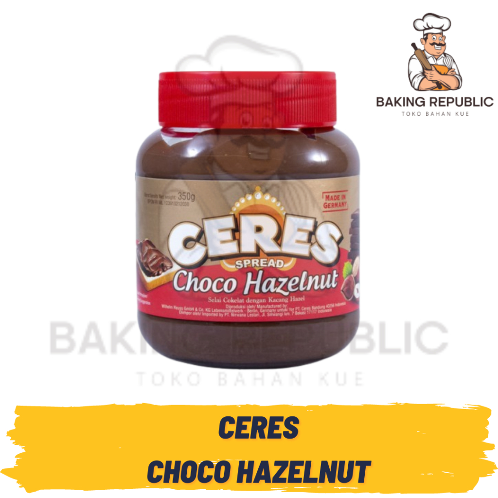 

CERES SPREAD CHOCO HAZELNUT | 350GR + BUBBLE WRAP | SELAI COKLAT KACANG | OLESAN ISIAN ROTI