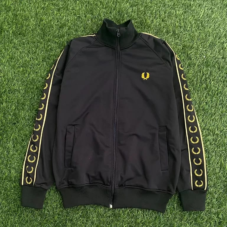 Tracktop Suit Jacket Fredperry Black gold