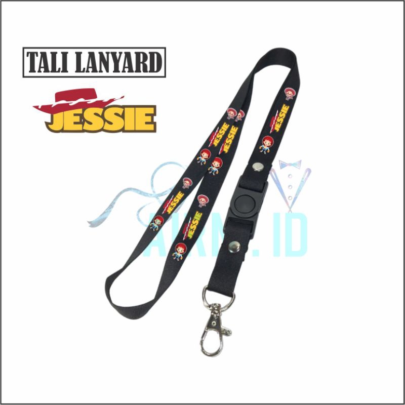 

Tali Lanyard JESSIE | TOY STORY KARTUN | Tali Gantungan