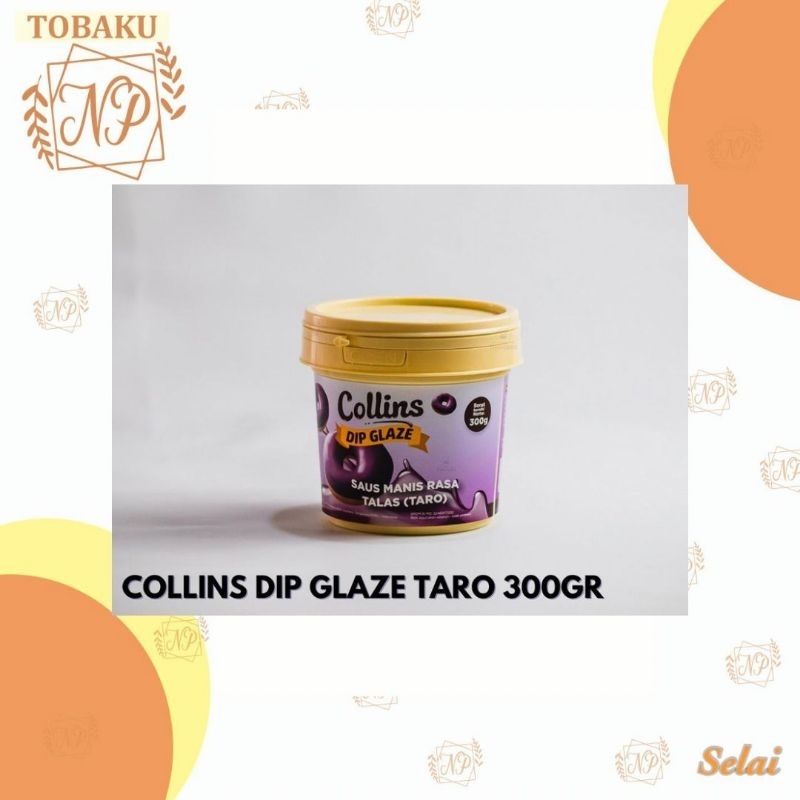 

COLLINS DIP GLAZE TARO 300gr