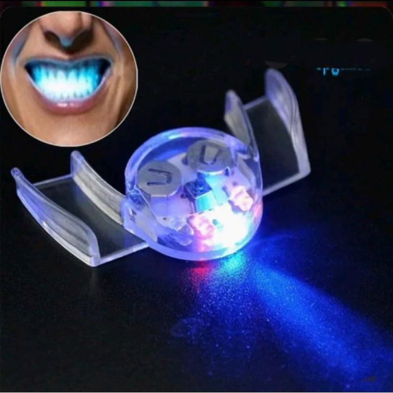 Flashing Mouth - Jum Corong Kedip Kedip Mulut Menyala Karet LED - LED lampu mulut karet