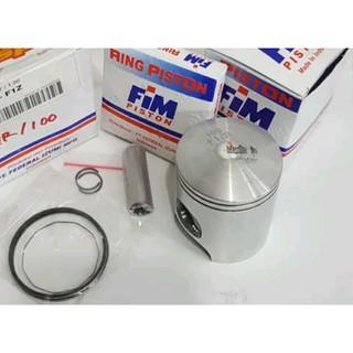 Piston Seher Seker FIM FIZR Os 125 - 150 - 200 - Force1-  53.25 - 53.5 - PIN 14 -  Izumi FIM44 Feder