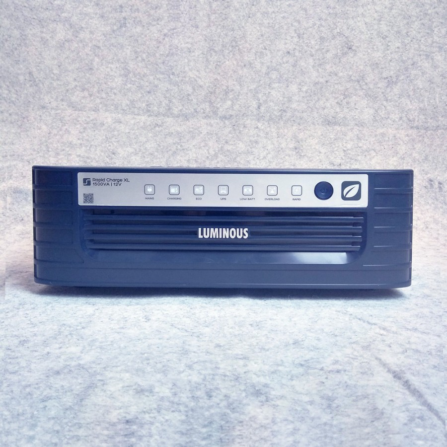 LUMINOUS paket Inverter Rapid Charge XL 1500VA 12V + baterai 200ah