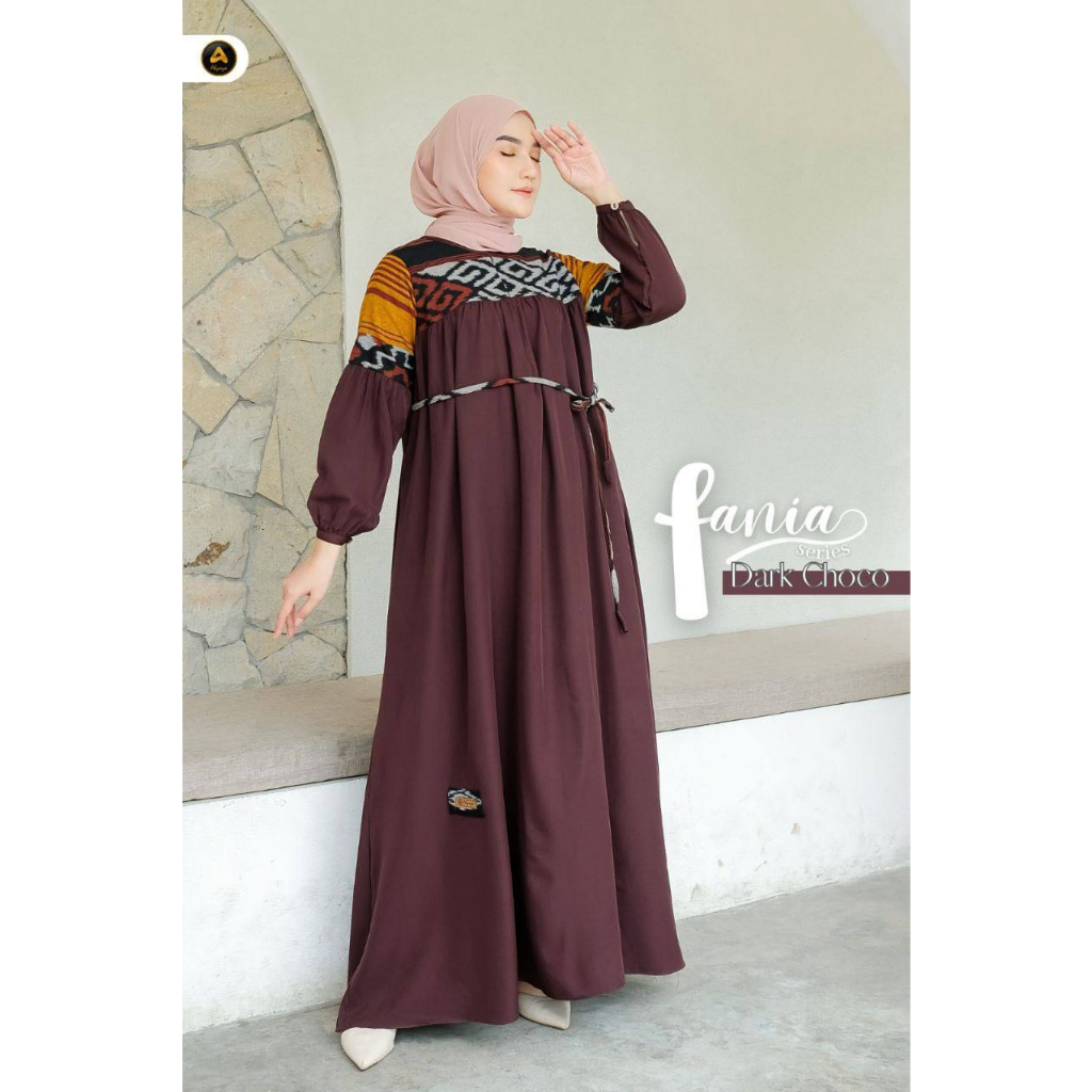 Gamis Fania Series by Abysya l Gamis Ethnic