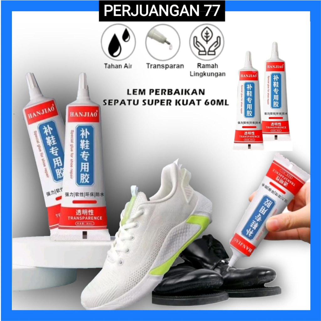 LEM  SEPATU  SUPER KUAT ANTI AIR PRAKTIS
