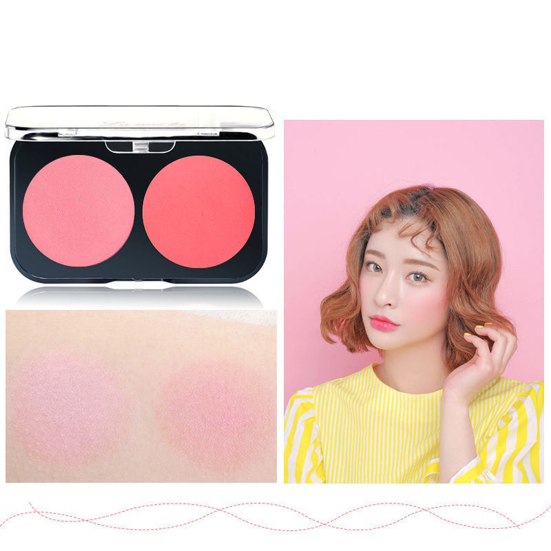 Lameila 5006 Blush On 2 Warna Blusher Waterproof dan Tahan Lama