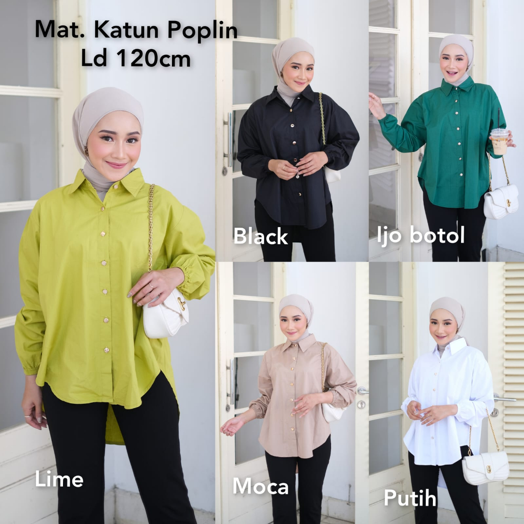 Aura blouse | atasan wanita | blouse hits wanita