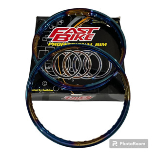 VELG RING 17 TWO TONE FAST BIKES PELEK RING VARIASI UK 140 RING 17 SEPASANG ISI 2 PCS UNIVERSAL SEMUA MOTOR