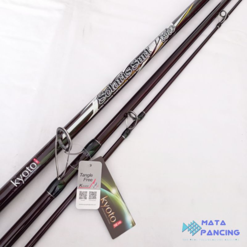 Joran Surf sambung 3 kyoto solaris 390 420 IM7 carbon material 3 section