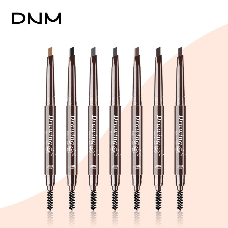 Eyebrow Pencil Double Head Triangle Waterproof DNM Original