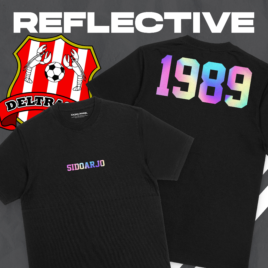 Kaos Deltras"Sidoarjo Reflektif" - The Lobster/Gelora Dewata/Delta Mania/Delta