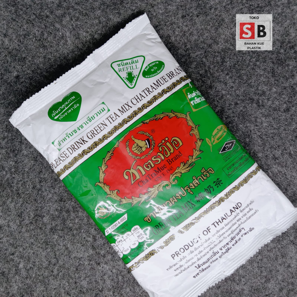 

THAI GREEN TEA CHATRAMUE 200G THAILAND/ THAI GREENTEA 200GR/ TEH HIJAU