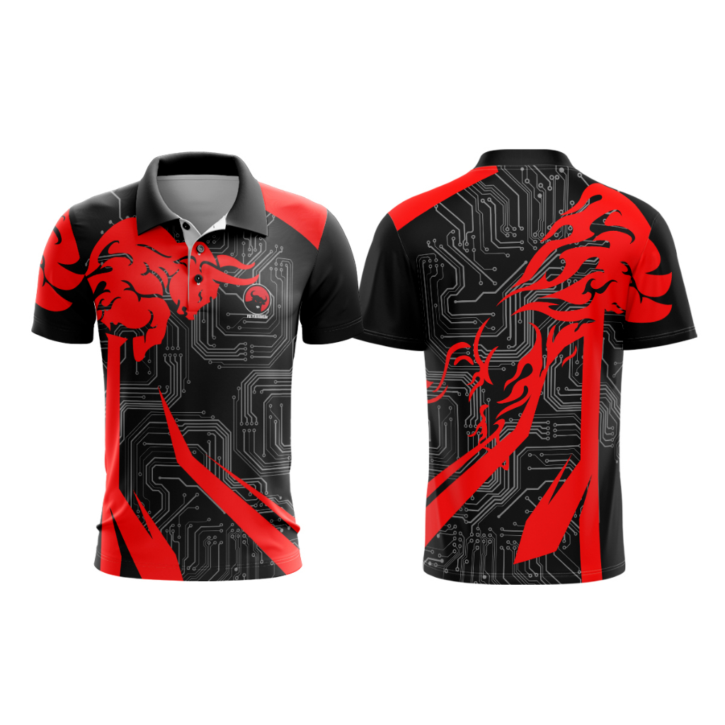 Baju Kaos Polo Pria Dewasa KPU PEMILU 2024 PARTAI PDIP PDI PERJUANGAN Terbaru Lengan Pendek Panjang 