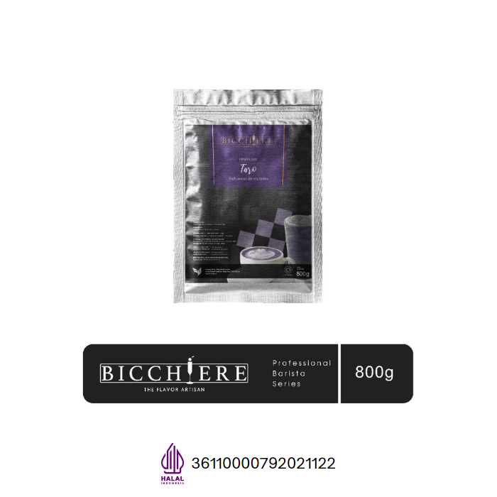 

Bubuk Minuman Rasa Taro - Bicchiere Powder Premium 800 gr
